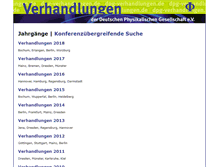 Tablet Screenshot of dpg-verhandlungen.de